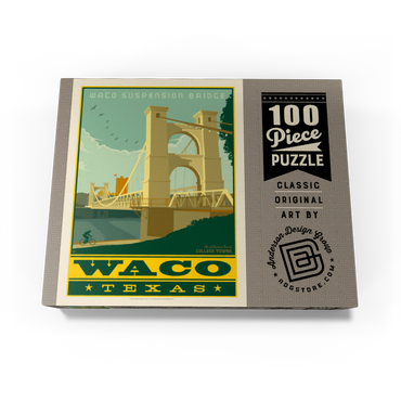 American College Towns: Waco, Texas 100 Jigsaw Puzzle box view3