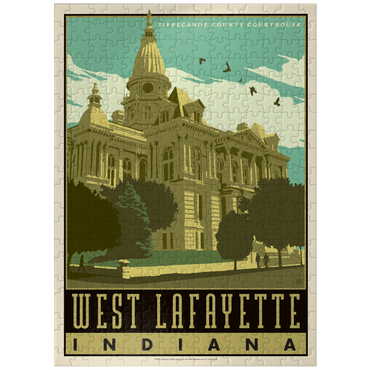 puzzleplate American College Towns: West Lafayette 300 Jigsaw Puzzle