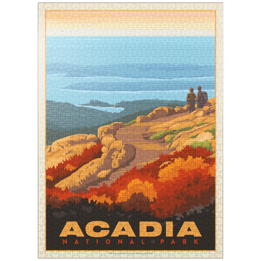 puzzleplate Acadia National Park: Cadillac Mountain 1000 Jigsaw Puzzle