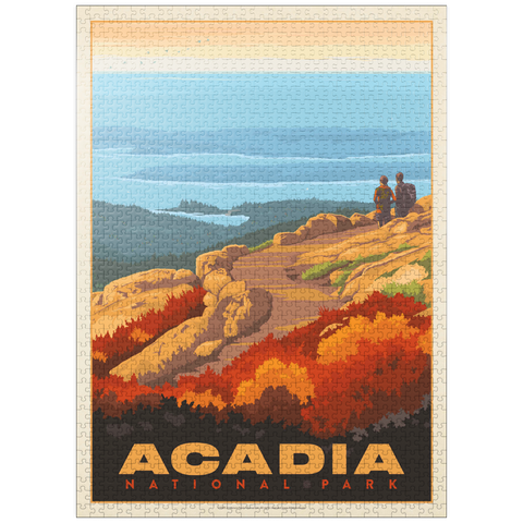 puzzleplate Acadia National Park: Cadillac Mountain 1000 Jigsaw Puzzle