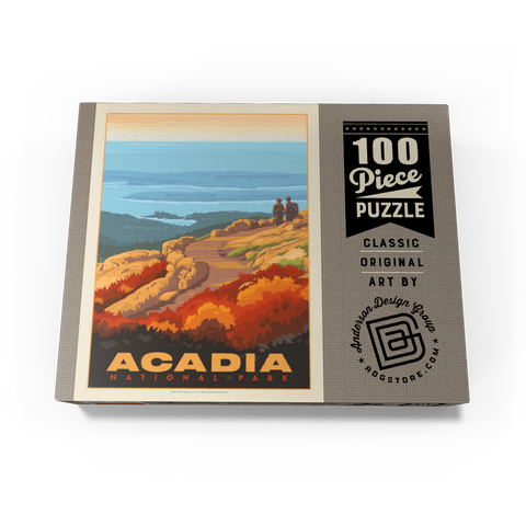Acadia National Park: Cadillac Mountain 100 Jigsaw Puzzle box view3