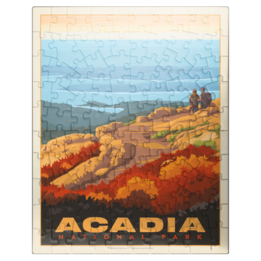 puzzleplate Acadia National Park: Cadillac Mountain 100 Jigsaw Puzzle