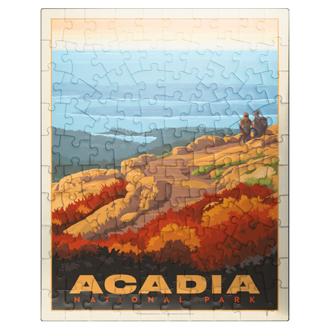 puzzleplate Acadia National Park: Cadillac Mountain 100 Jigsaw Puzzle