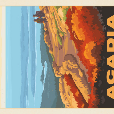 Acadia National Park: Cadillac Mountain 100 Jigsaw Puzzle 3D Modell