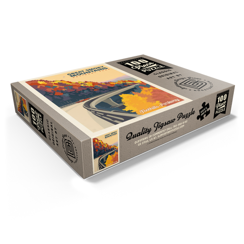 Great Smoky Mountains National Park: Foothills Parkway In The Fall 100 Jigsaw Puzzle box view1
