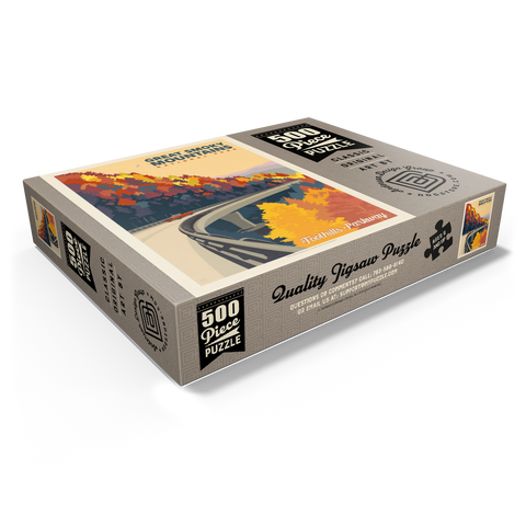 Great Smoky Mountains National Park: Foothills Parkway In The Fall 500 Jigsaw Puzzle box view1