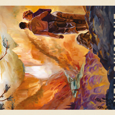 Yellowstone National Park: Yellowstone Falls 500 Jigsaw Puzzle 3D Modell