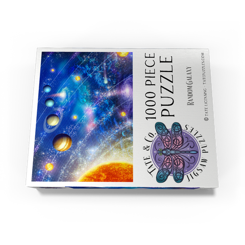 Solar System, Celestial Ocean - Random Galaxy 1000 Jigsaw Puzzle box view3
