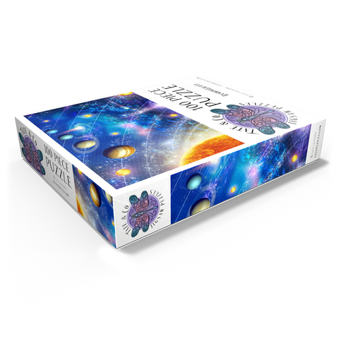 Solar System, Celestial Ocean - Random Galaxy 100 Jigsaw Puzzle box view1