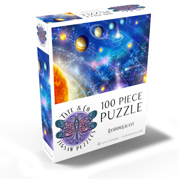 Solar System, Celestial Ocean - Random Galaxy 100 Jigsaw Puzzle box view2