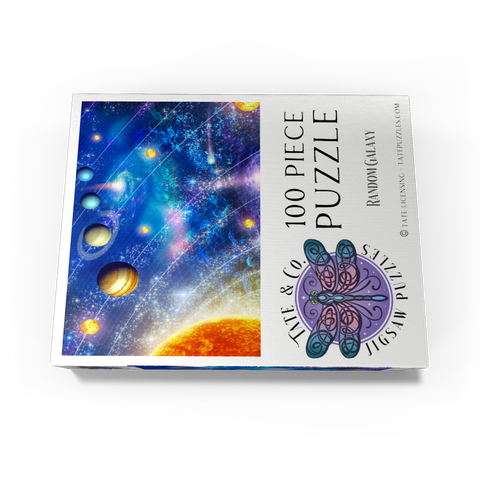 Solar System, Celestial Ocean - Random Galaxy 100 Jigsaw Puzzle box view3
