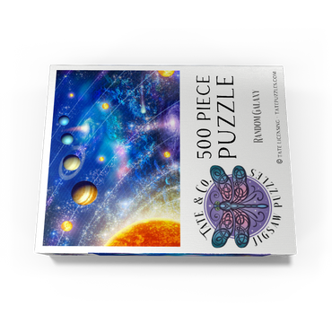 Solar System, Celestial Ocean - Random Galaxy 500 Jigsaw Puzzle box view3