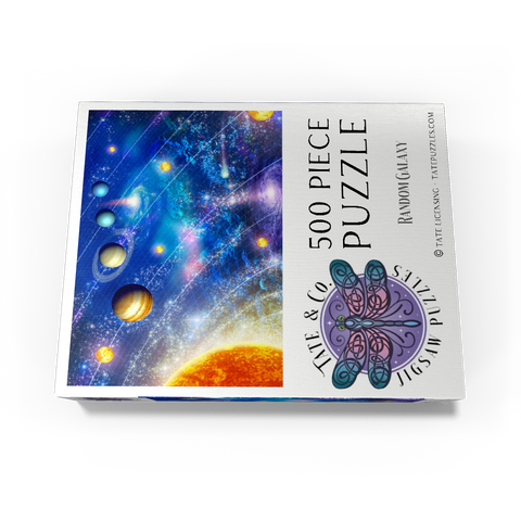 Solar System, Celestial Ocean - Random Galaxy 500 Jigsaw Puzzle box view3
