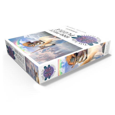 Squirrel Riding Unicorn - Random Galaxy 1000 Jigsaw Puzzle box view1