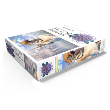 Squirrel Riding Unicorn - Random Galaxy 100 Jigsaw Puzzle box view1