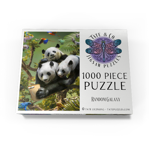 Panda Selfie, Pandas - Random Galaxy 1000 Jigsaw Puzzle box view3