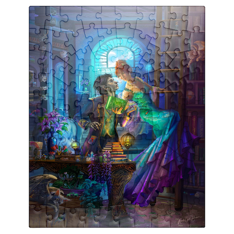 puzzleplate Found It! - Rose Cat Khan 100 Jigsaw Puzzle