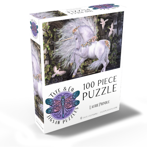 Gwenvael Fantasy Unicorn - Laurie Prindle 100 Jigsaw Puzzle box view2