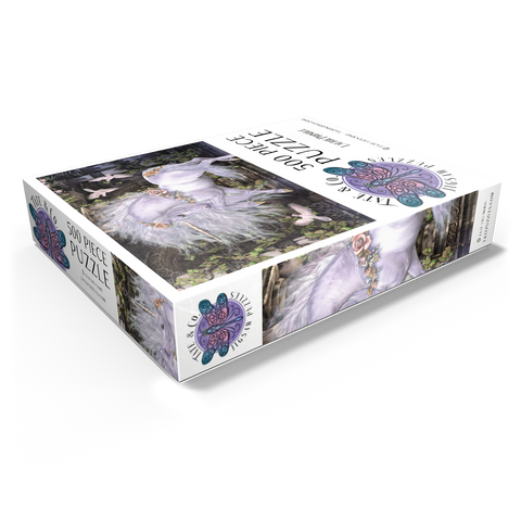 Gwenvael Fantasy Unicorn - Laurie Prindle 500 Jigsaw Puzzle box view1