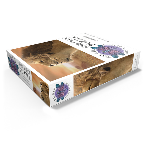 A Tender Moment Wildlife - Laurie Prindle 1000 Jigsaw Puzzle box view1