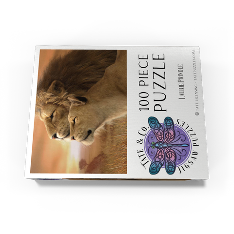 A Tender Moment Wildlife - Laurie Prindle 100 Jigsaw Puzzle box view3