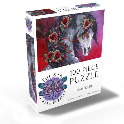 Calavera Fantasy Horse - Laurie Prindle 100 Jigsaw Puzzle box view2