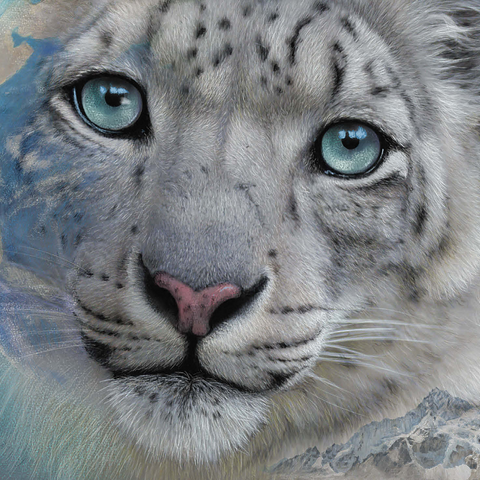 Interwoven Destiny Wildlife - Laurie Prindle 1000 Jigsaw Puzzle 3D Modell