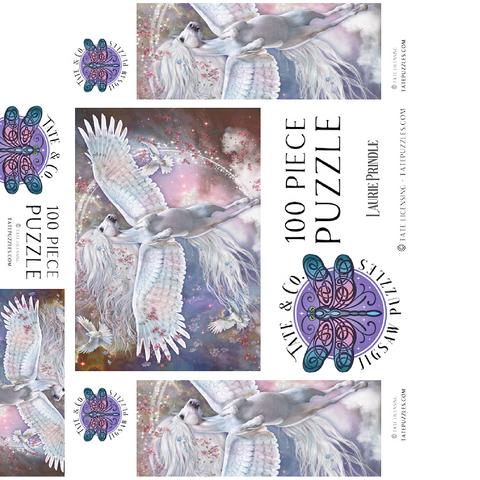 Star Dancer Fantasy Horse - Laurie Prindle 100 Jigsaw Puzzle box 3D Modell