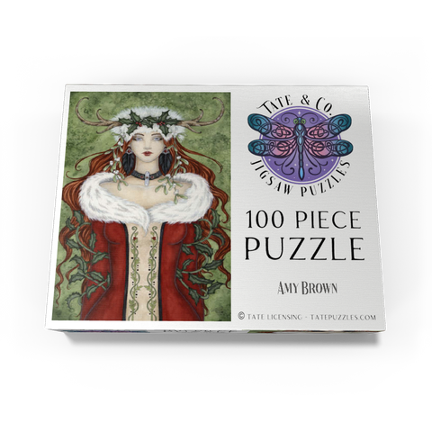 Winter Solstice fairy - Amy Brown 100 Jigsaw Puzzle box view3