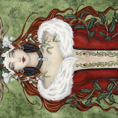 Winter Solstice fairy - Amy Brown 500 Jigsaw Puzzle 3D Modell