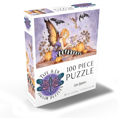 Magick In The Pumpkin Patch fairy - Amy Brown 100 Jigsaw Puzzle box view2