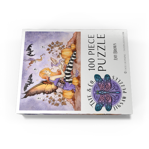 Magick In The Pumpkin Patch fairy - Amy Brown 100 Jigsaw Puzzle box view3