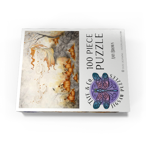 Whispers In The Pumpkin Patch fairy - Amy Brown 100 Jigsaw Puzzle box view3