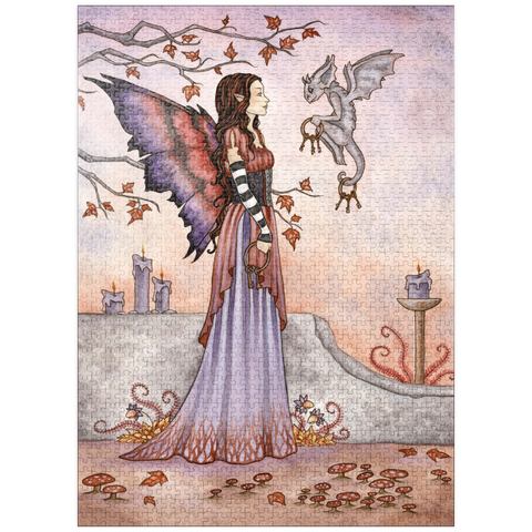 puzzleplate Key Keepers fairy - Amy Brown 1000 Jigsaw Puzzle