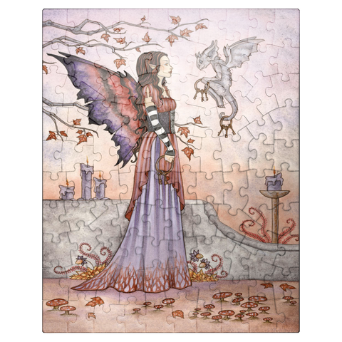 puzzleplate Key Keepers fairy - Amy Brown 100 Jigsaw Puzzle