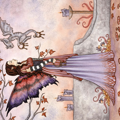 Key Keepers fairy - Amy Brown 100 Jigsaw Puzzle 3D Modell