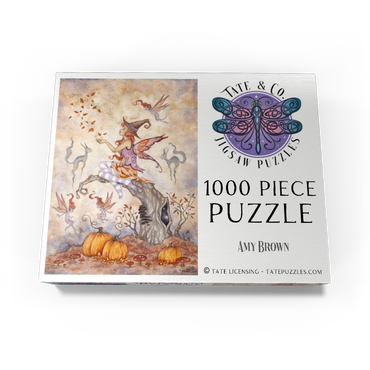 Autumn Spell fairy - Amy Brown 1000 Jigsaw Puzzle box view3