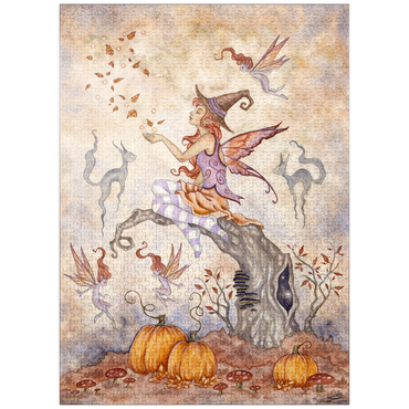 puzzleplate Autumn Spell fairy - Amy Brown 1000 Jigsaw Puzzle