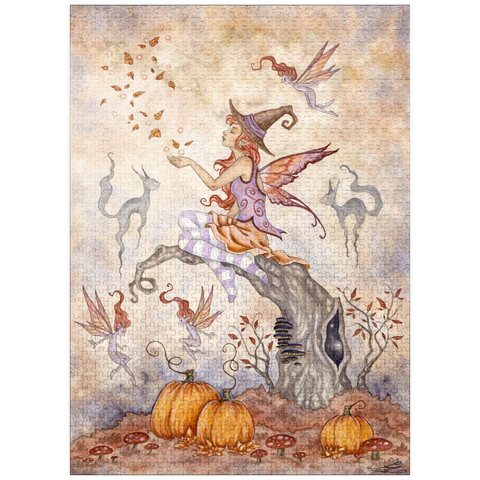 puzzleplate Autumn Spell fairy - Amy Brown 1000 Jigsaw Puzzle
