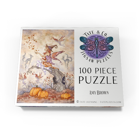 Autumn Spell fairy - Amy Brown 100 Jigsaw Puzzle box view3