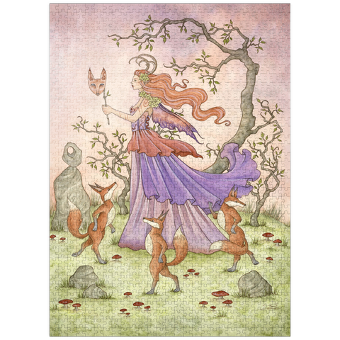 puzzleplate Fox Dance fairy - Amy Brown 1000 Jigsaw Puzzle