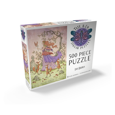 Fox Dance fairy - Amy Brown 500 Jigsaw Puzzle box view2