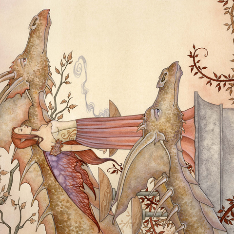 The Company Of Dragons Fairy - Amy Brown 500 Jigsaw Puzzle 3D Modell