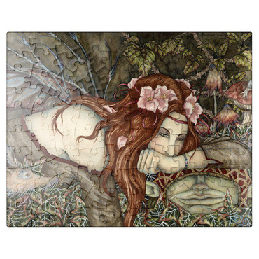 puzzleplate Fairy And Goblin fantasy - Amy Brown 100 Jigsaw Puzzle