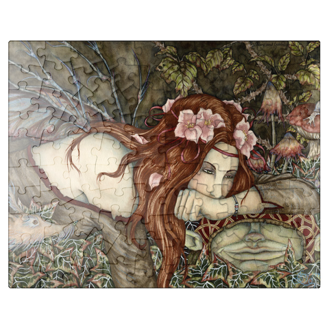 puzzleplate Fairy And Goblin fantasy - Amy Brown 100 Jigsaw Puzzle