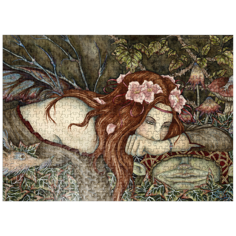 puzzleplate Fairy And Goblin fantasy - Amy Brown 500 Jigsaw Puzzle