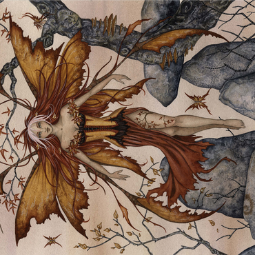 The Arrival Fairy - Amy Brown 1000 Jigsaw Puzzle 3D Modell