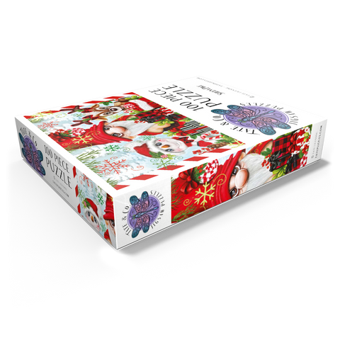 Christmas Gnome and Friends - Sheena Pike 100 Jigsaw Puzzle box view1