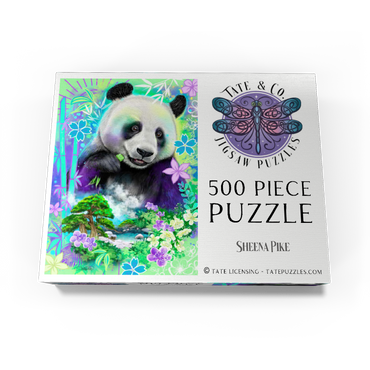 Panda Bear Animal Spirit - Sheena Pike 500 Jigsaw Puzzle box view3
