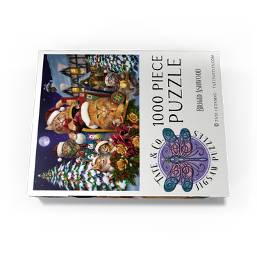 Christmas Cats - Brigid Ashwood 1000 Jigsaw Puzzle box view3